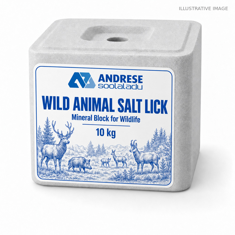 Lick block, for wild animals